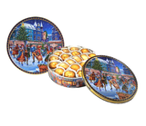 Copenhagen Market Square Butter Cookies Gift Tin