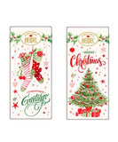 Milk Chocolate Christmas Bars 2 Piece Assortment. Christmas theme packaging in 2 variations. Brand: Heidel, Germany.