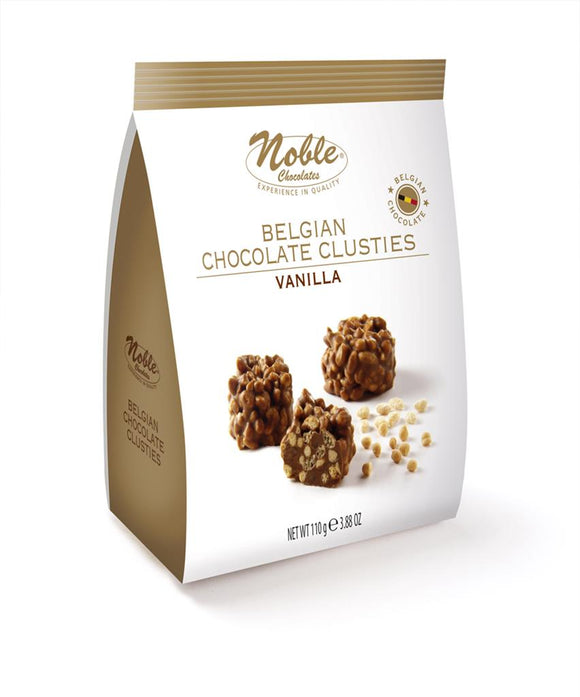 Vanilla Belgian Chocolate Clusties Bag
