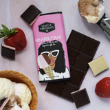 Neapolitan 60% Dark Chocolate Truffle Bar