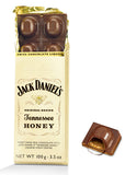 Jack Daniel’s Tennessee Honey Liquor Bar. Swiss milk chocolate 37% with Liquor. Brand: Goldkenn, Switzerland.