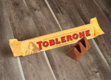 Milk Chocolate with Honey and Almond Nougat Mini Bar. Brand: Toblerone, Switzerland.