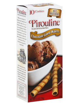 Chocolate Crème Rolled Wafers