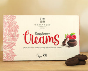 Raspberry Creams Dark Chocolate Gift Box