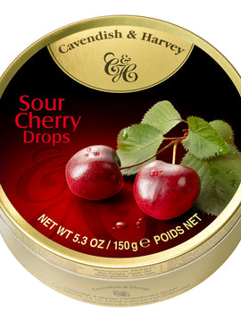 Sour Cherry Candy Drops Tin