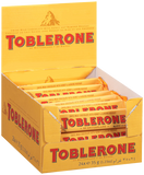 Milk Chocolate with Honey and Almond Nougat Mini Bar. Brand: Toblerone, Switzerland.