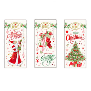 Milk Chocolate Christmas Bars 3 Piece Assortment. Christmas theme packaging in 3 variations. Brand: Heidel, Germany.