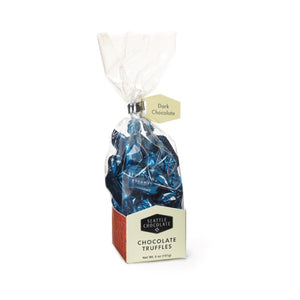 Dark Chocolate Truffles Gourmet Gift Bag. Gluten-Free. Non-GMO. Kosher Dairy. Vegan. Brand: Seattle Chocolate, USA.
