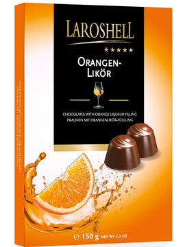 Orange Liqueur Filled Chocolate Truffle Gift Box