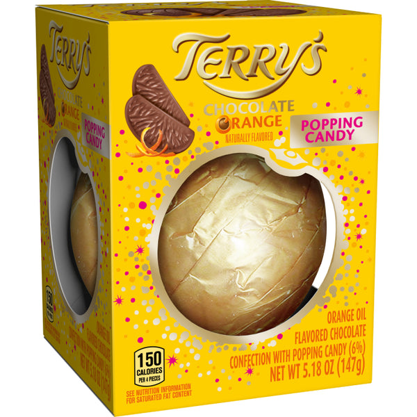 Popping candy chocolate top