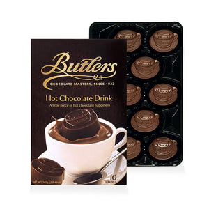 Hot chocolate drink mix. Brand: Butlers, Ireland.