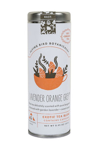 Lavender Orange Grey - 6 Tea Bag Tin - Exotic Blend