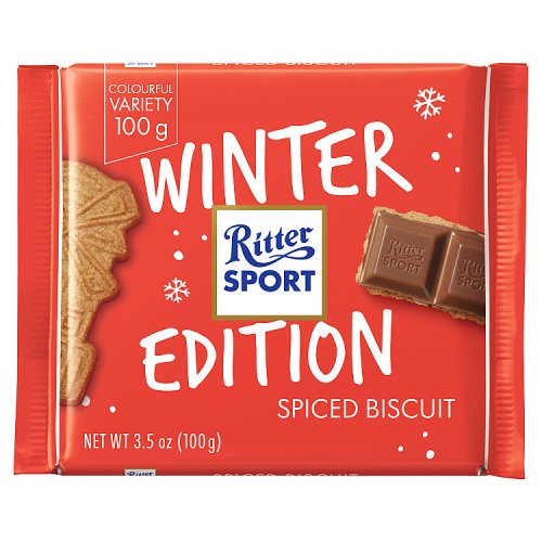 Winter Edition Spiced Biscuit Milk Chocolate Bar