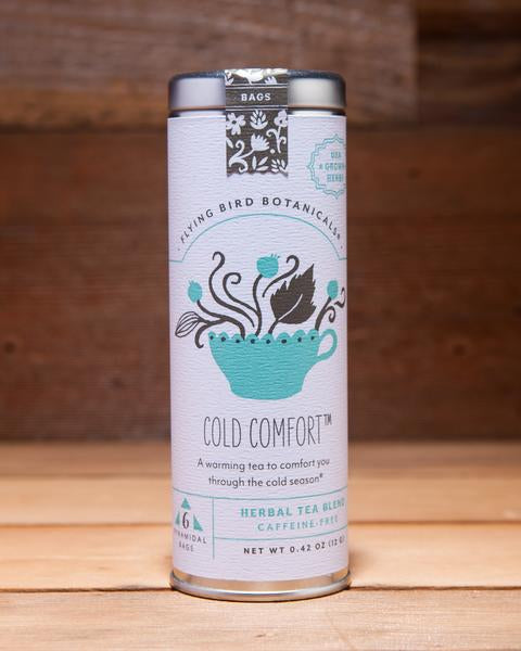 Cold Comfort  - 6 Tea Bag Tin - Herbal Blend
