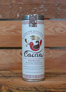 Ecuadorian cacao with pure vanilla bean and sun-dried cane crystals. Organic Certified. Brand: Flying Bird Botanicals, USA.
