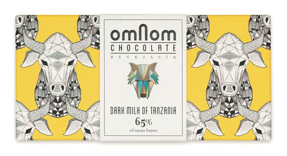 Dark Milk of Tanzania Chocolate Bar 65%