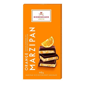 Marzipan Classic Orange Dark Chocolate Bar