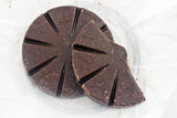 Chipotle Chili Disc. Mexican style Dark chocolate 70%. Two discs per pack. Certified Organic. Direct Trade. Gluten-Free. Kosher. Non-GMO. Brand: Taza, USA.