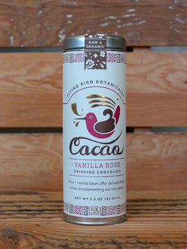 Cacao Vanilla Rose - Drinking Chocolate Tin