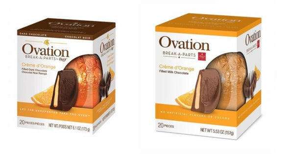 Crème d’Orange Milk and Dark Chocolate 2-Pack
