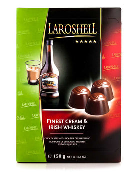Finest Cream & Irish Whiskey Liquor Chocolates Box