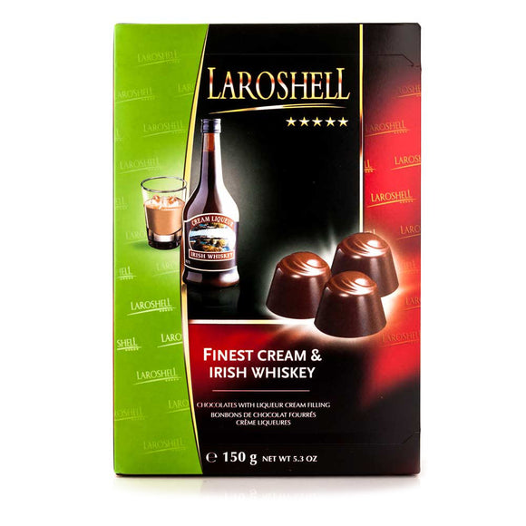 Truffles with real liquor. Packed into a gift box. Brand: Laroshell, Germany.