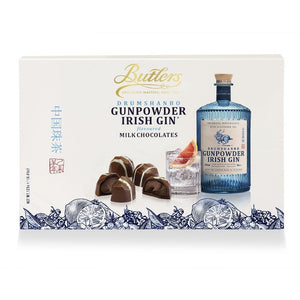 Truffles with Irish Gin®. Packed in a gift box. rand: Butlers, Ireland.